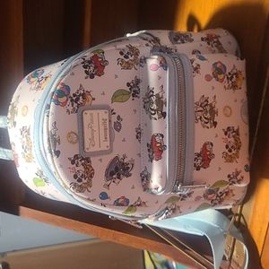 Loungefly Disney Mickey and Minnie Railway Backpack